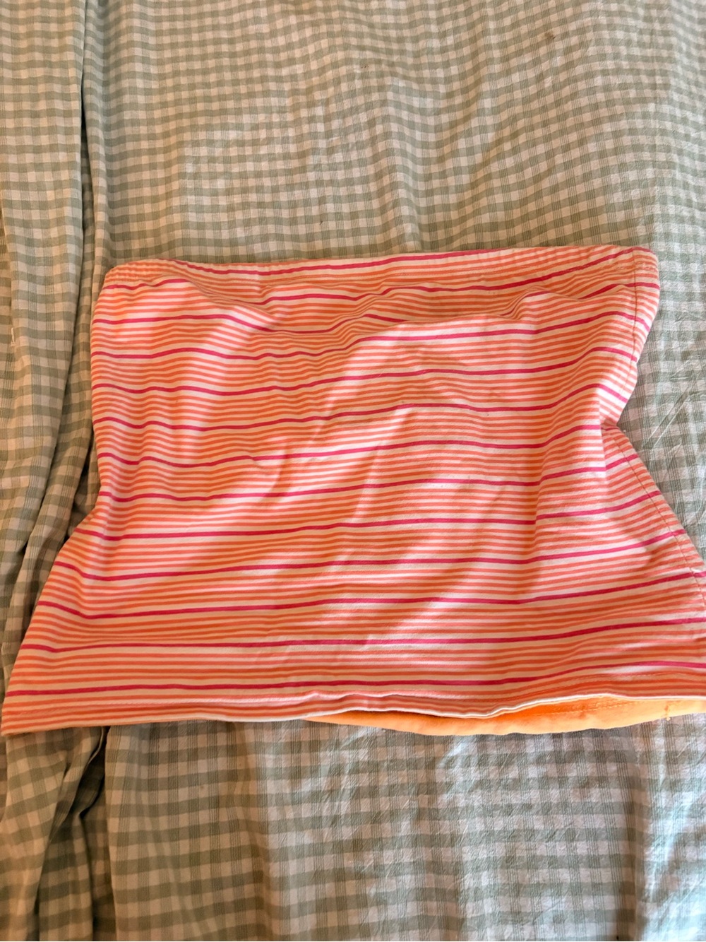 REVERSIBLE Women's Pink Striped Tube top